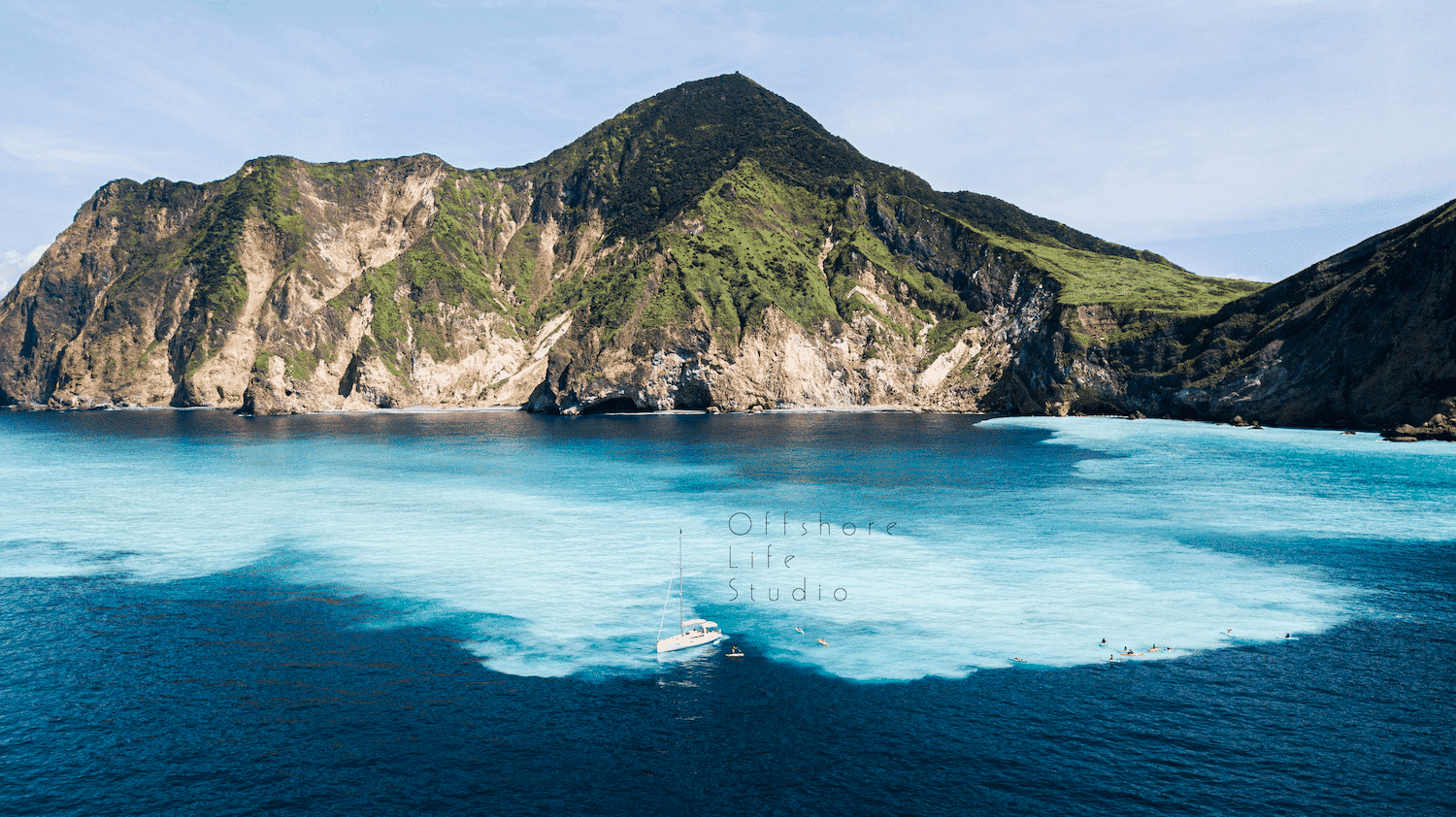 離岸生活 帆船 龜山島 牛奶海