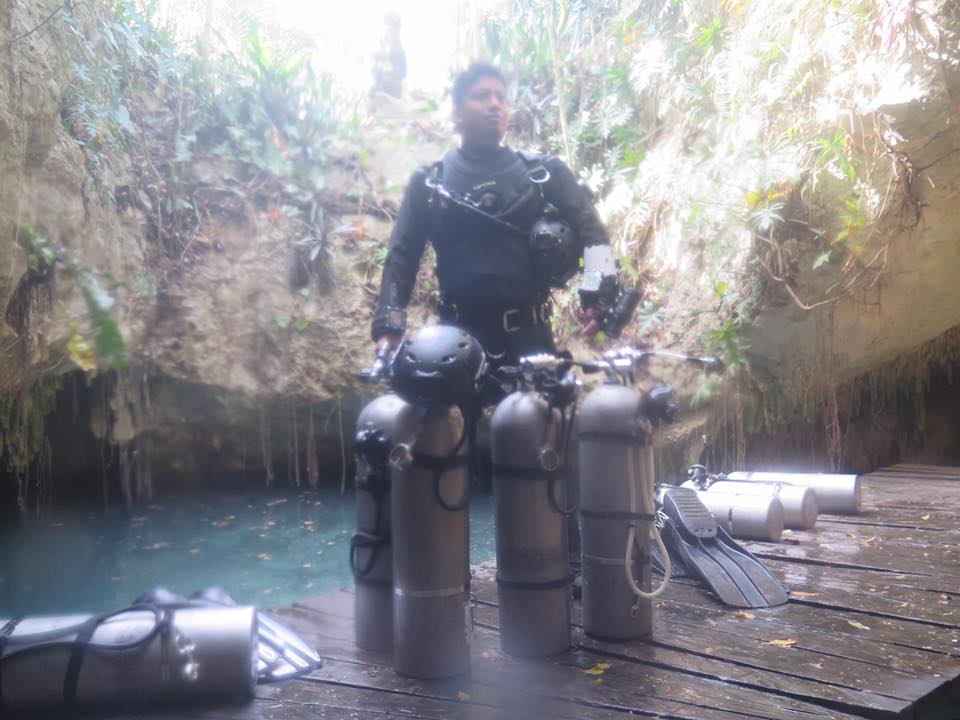 墨西哥 坎昆 洞穴潛水 TDI cave diving