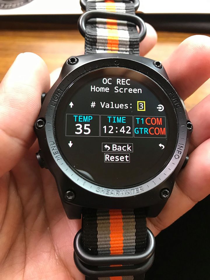 Shearwater Teric Atmos Mission One GARMIN MK1 潛水電腦錶 電腦錶 潛水錶