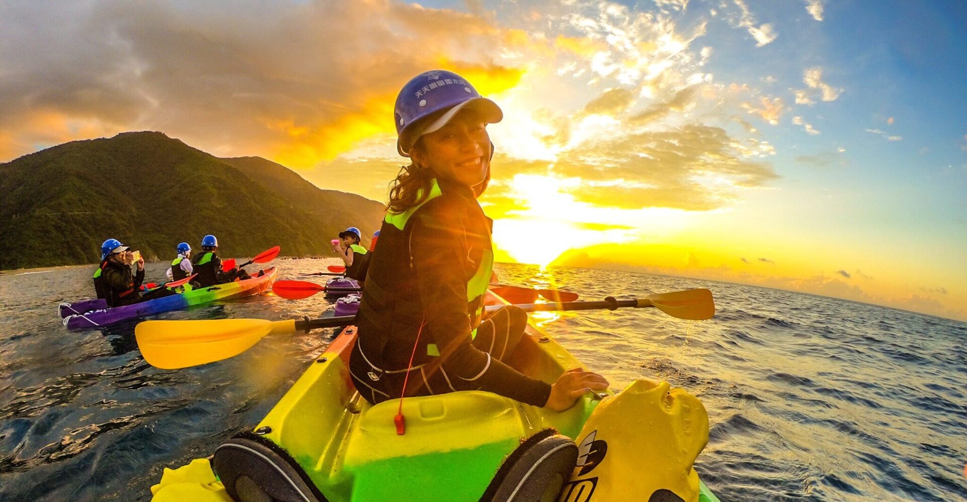 烏岩角 宜蘭 東澳 獨木舟 日出 kayak