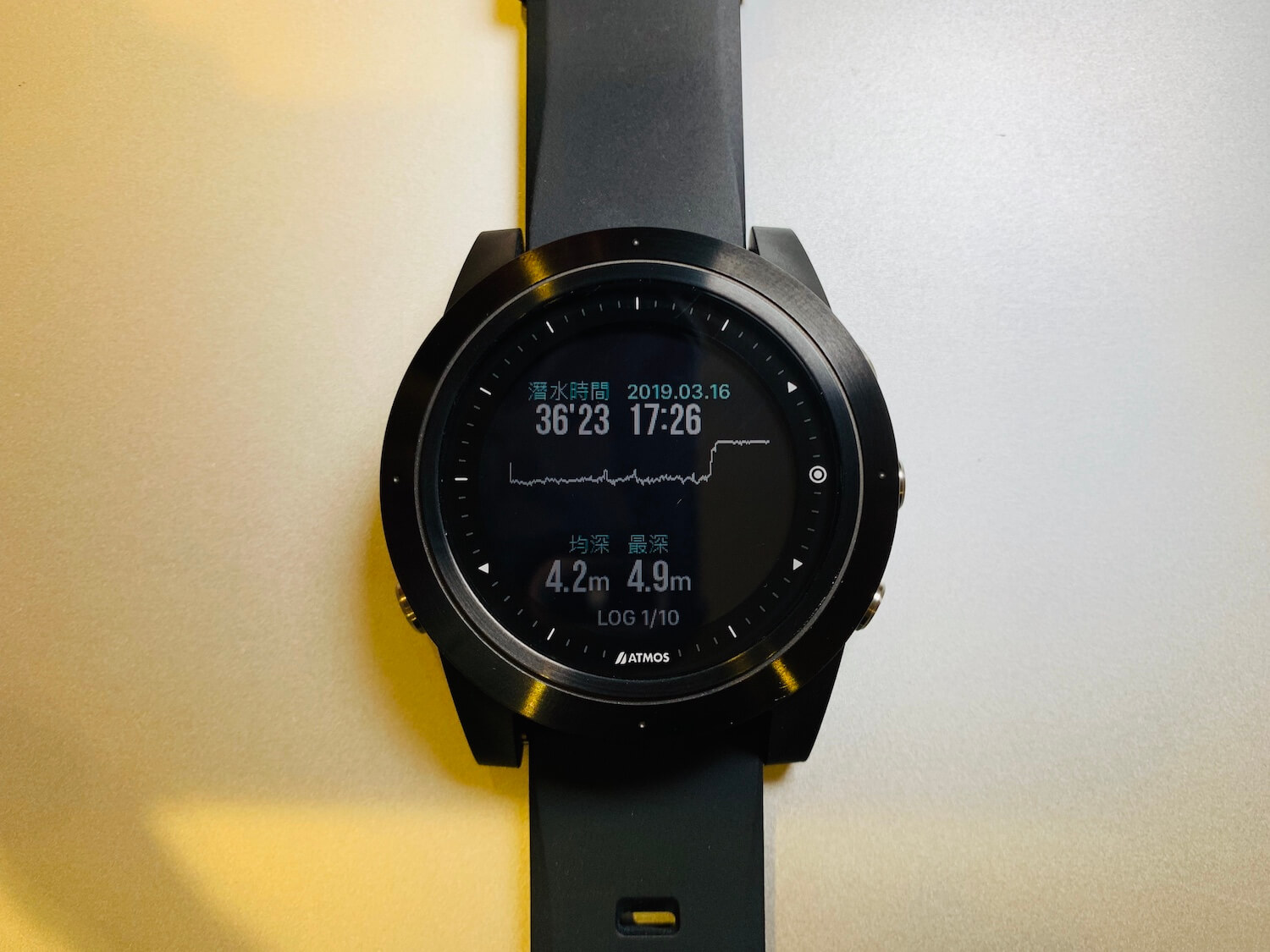 atmosocean atmos mission-one 潛水電腦錶 電腦錶 Garmin mk1 sunto d5i