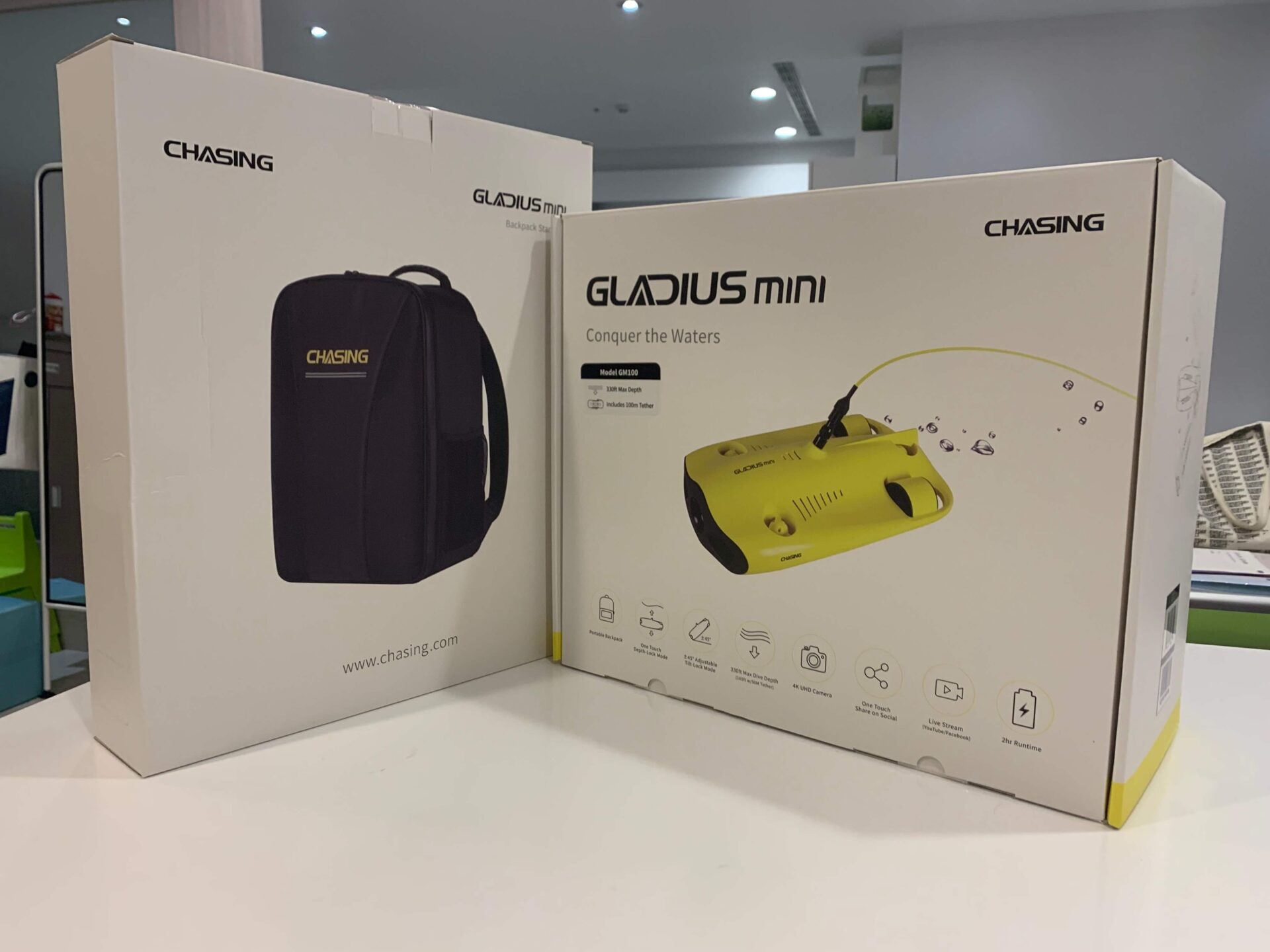 CHASING GLADIUS MINI 無人機 水下無人機 ROV 生態探索