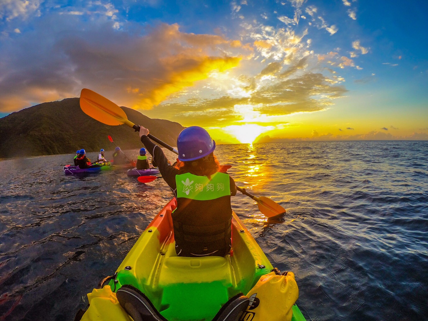 烏岩角 宜蘭 東澳 獨木舟 日出 kayak