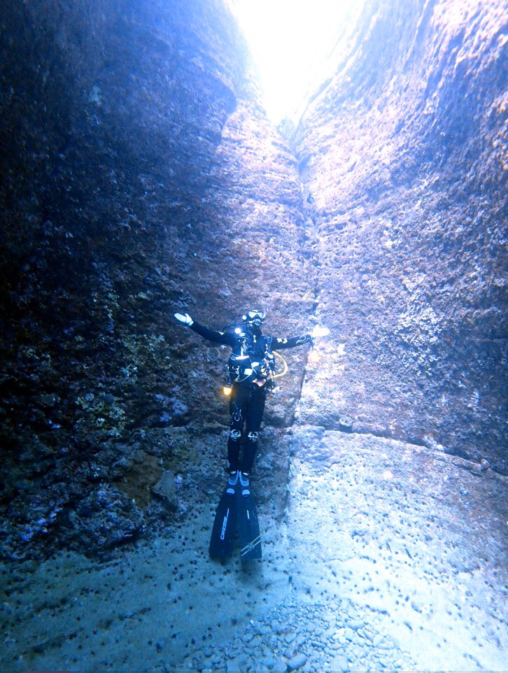 日本 沖繩 與那國 潛水 錘頭鯊 海底遺跡